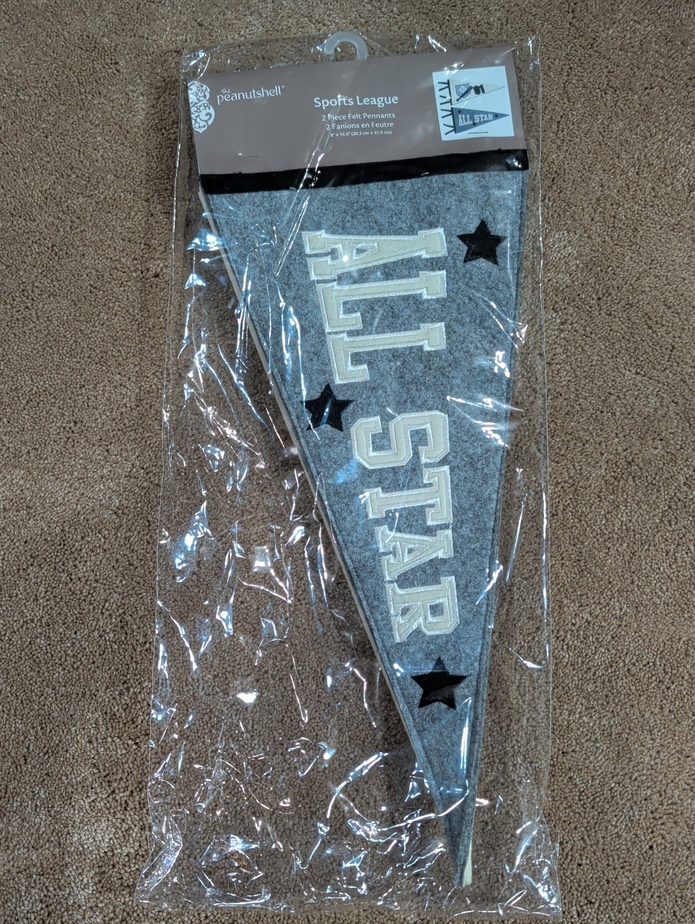 Baseball Felt Penant Banner